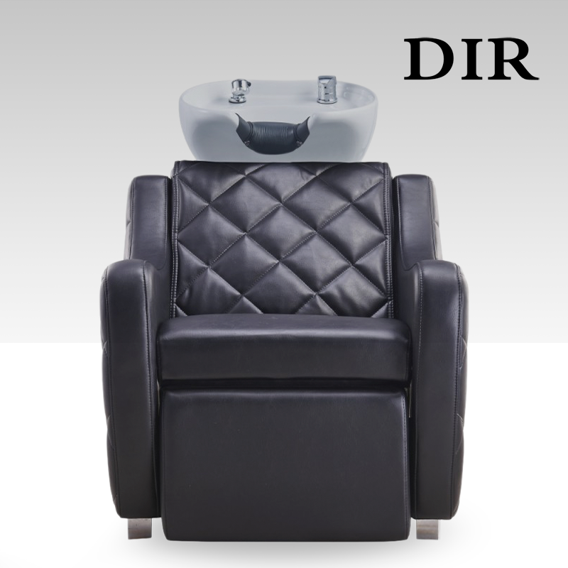 英国DIR沙龙理发店专用半躺式美发电动洗头椅7708