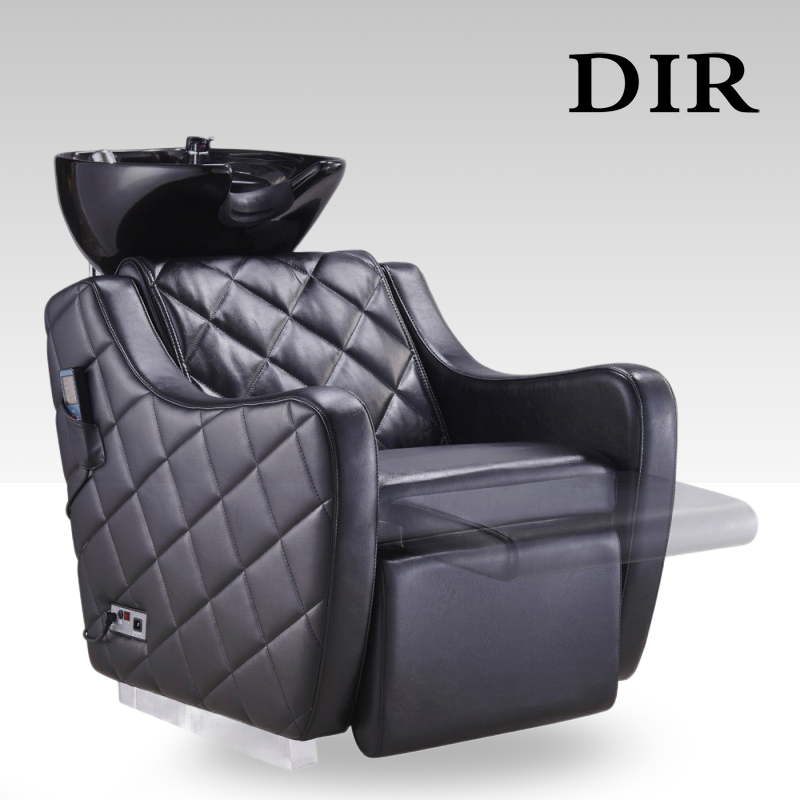 英国DIR沙龙理发店专用半躺式美发电动洗头椅7708