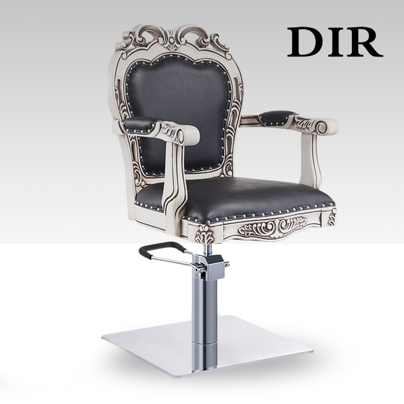 英国DIR沙龙发廊理发店专用复古实木美发椅1666